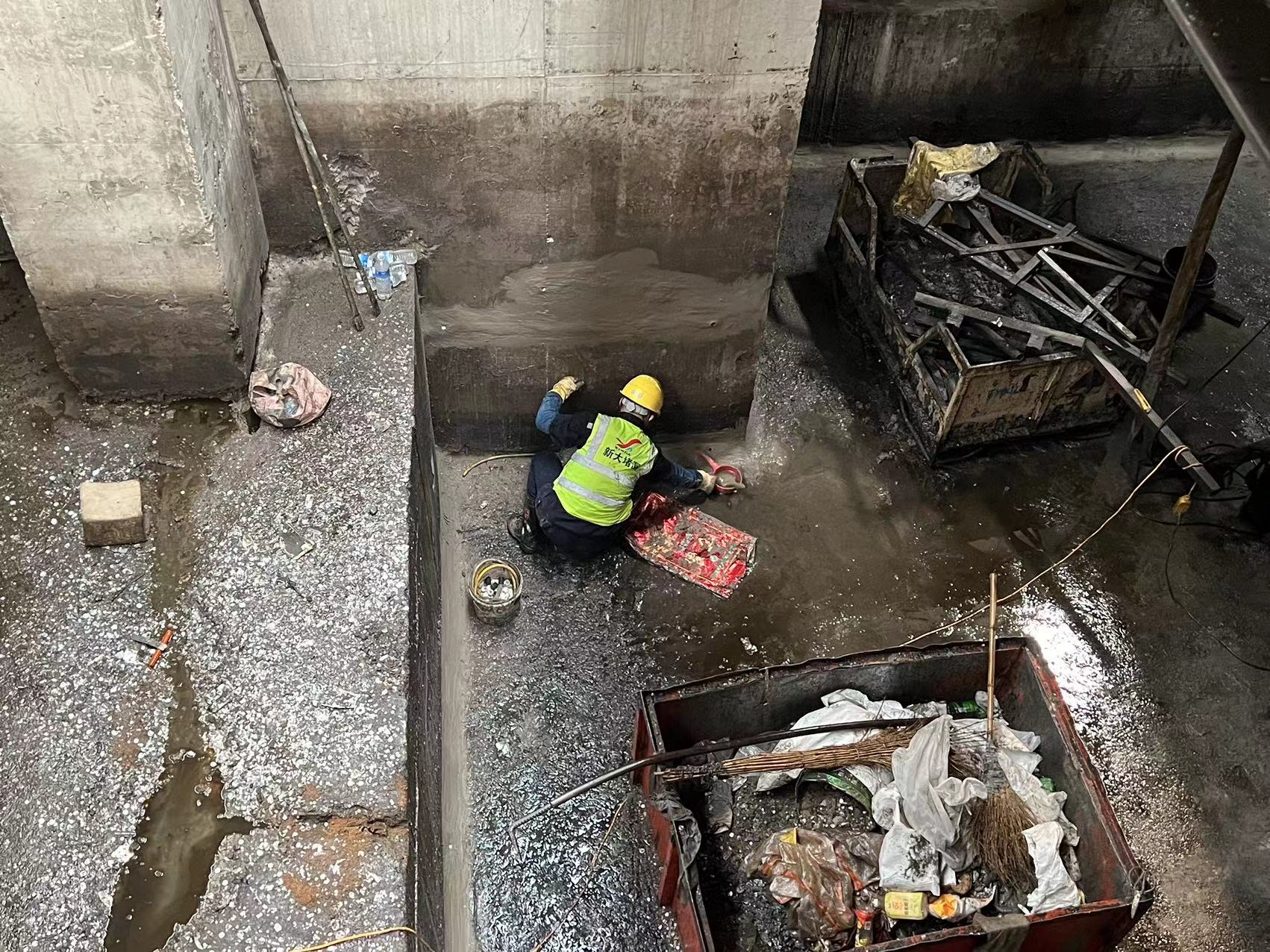 石家庄深泽县基坑渗漏水堵漏